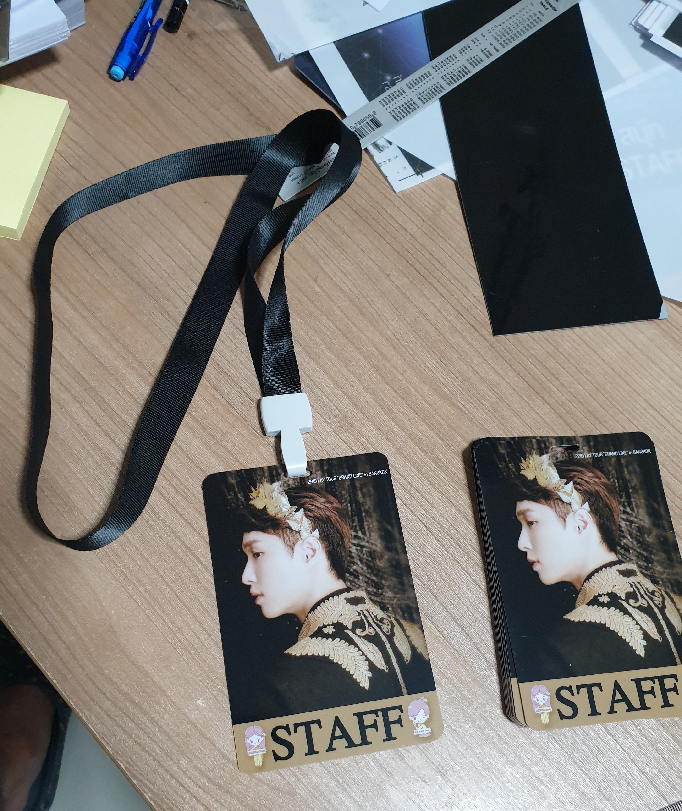 ตัวอย่างบัตรสตาฟ Staff Card