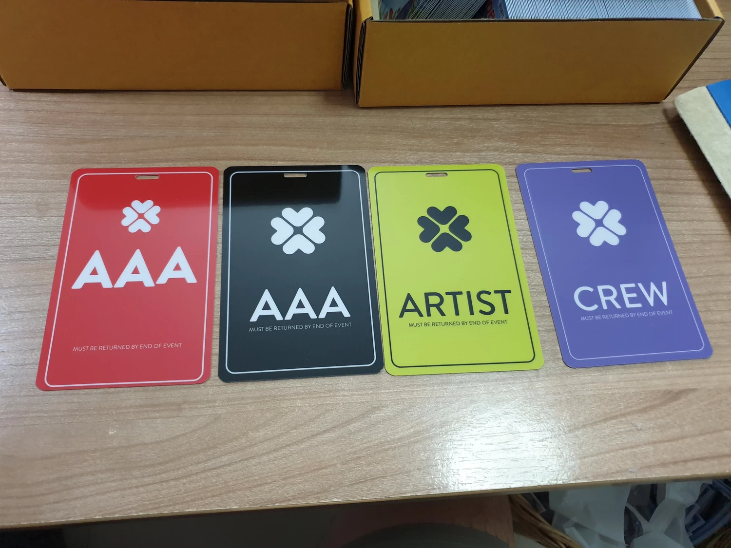 ตัวอย่าง ID Staff Card
